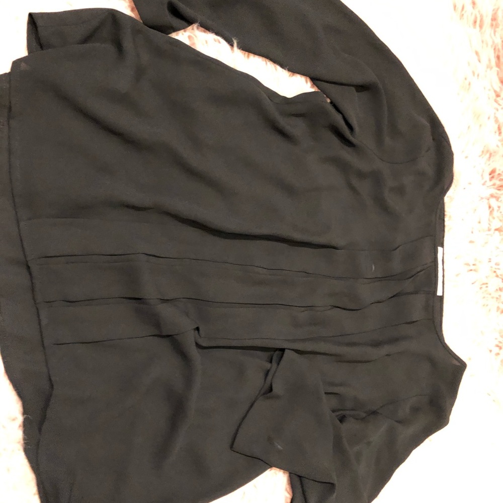 Loft black blouse